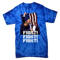 Trump Fight Fight Fight Gift Tie-Dye T-Shirt