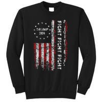 Trump Fight Fight Fight Pro Rump 2024 President Election Sweatshirt