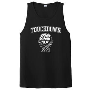 Touchdown Funny Football Basketball Sports PosiCharge Competitor Tank