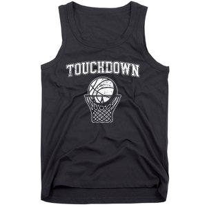 Touchdown Funny Football Basketball Sports Tank Top