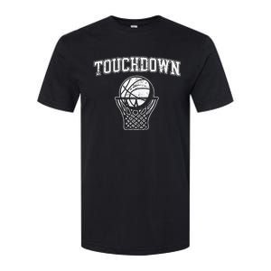 Touchdown Funny Football Basketball Sports Softstyle CVC T-Shirt