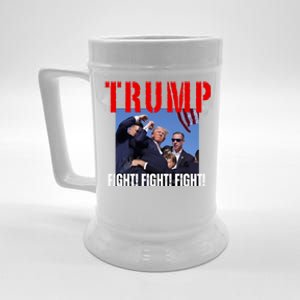 Trump Fight Fight Fight Rally Trump Fight Fight Fight Meaningful Gift Beer Stein