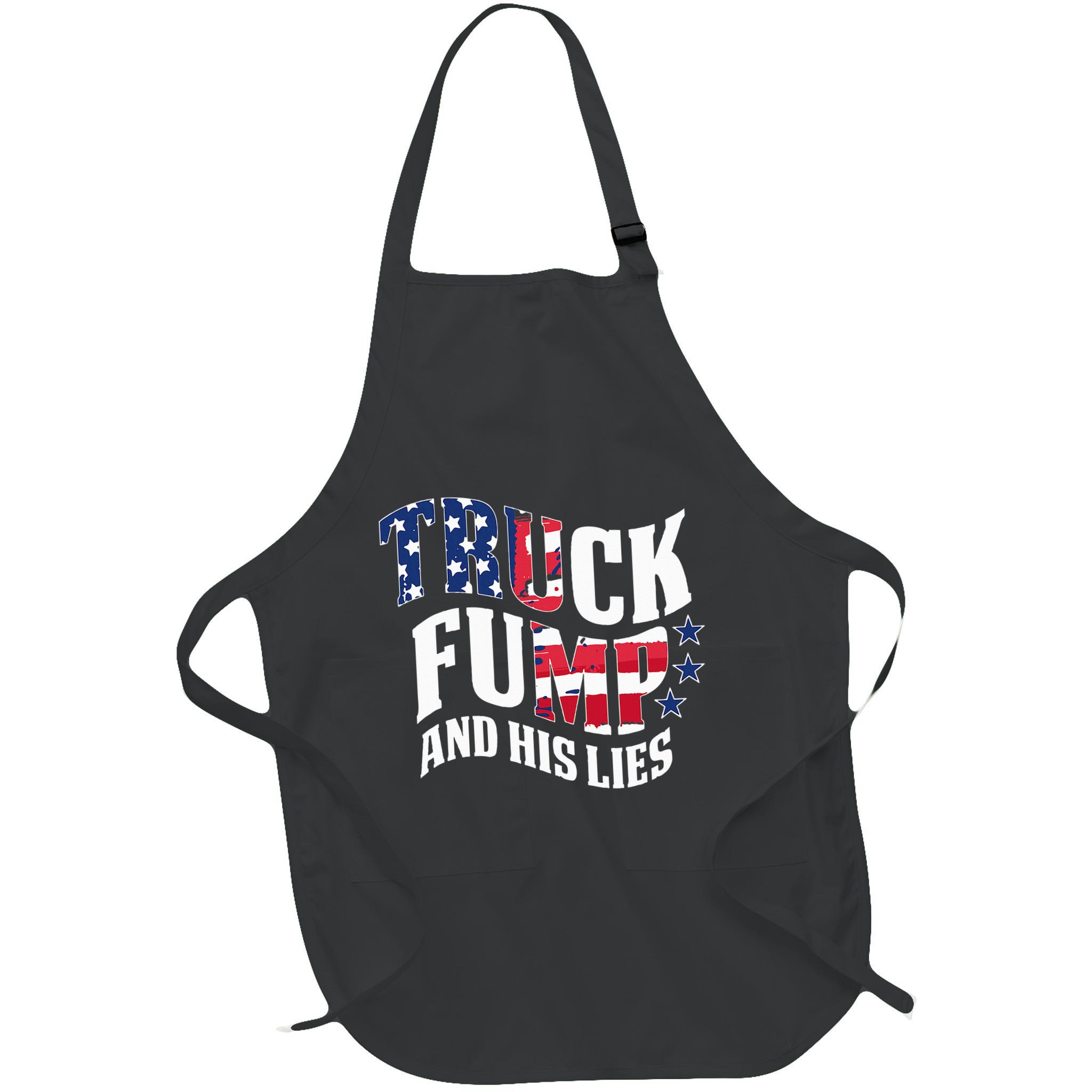 Truck Fump Funny Patriotic Trump Apron