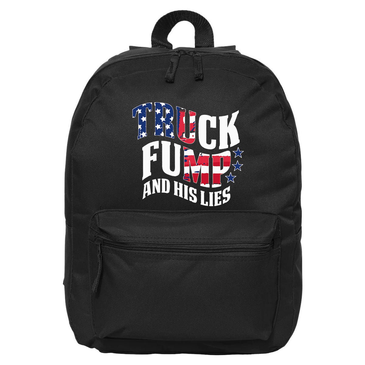 Truck Fump Funny Patriotic Trump 16 in Basic Backpack