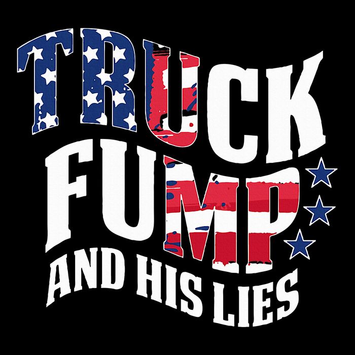Truck Fump Funny Patriotic Trump 16 in Basic Backpack