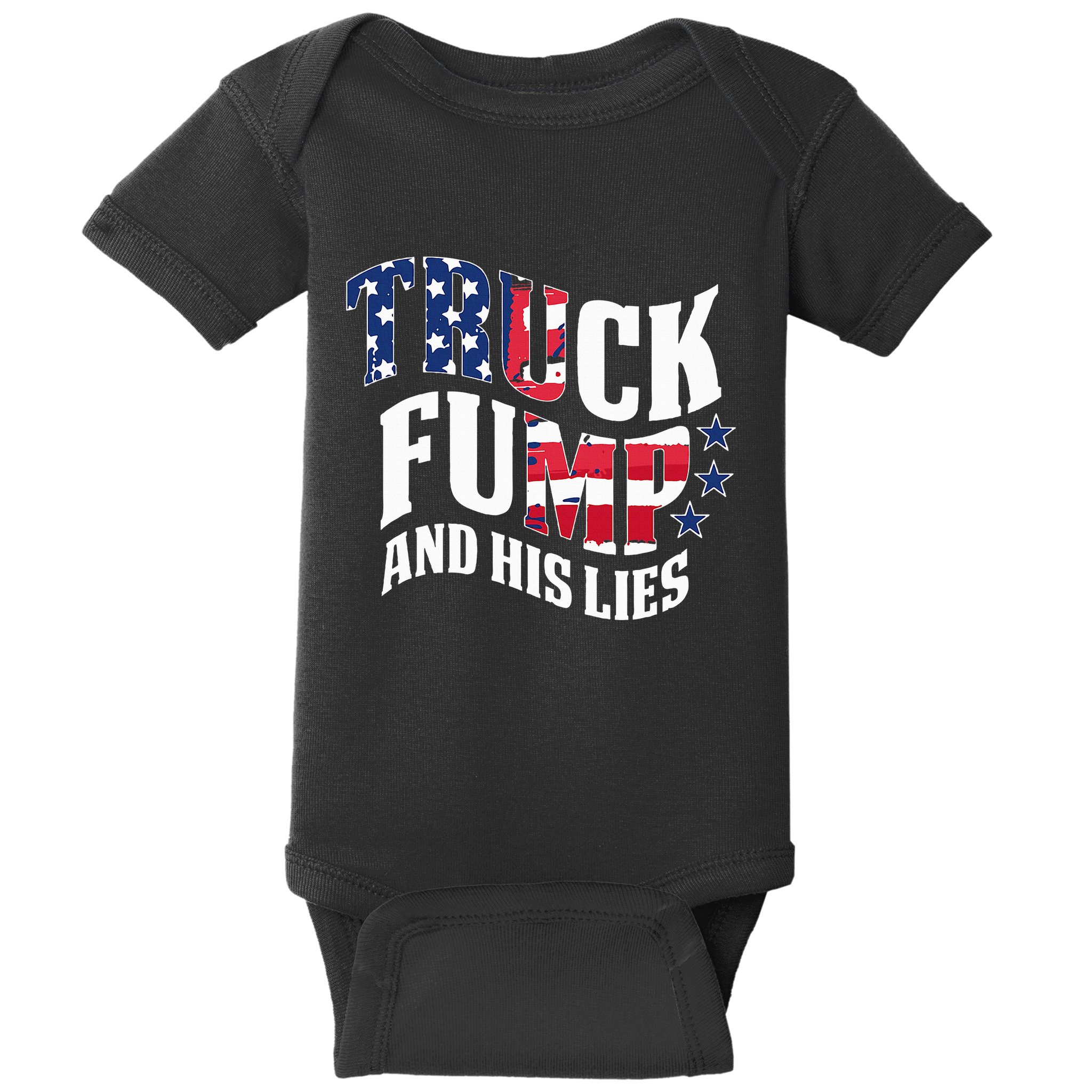 Truck Fump Funny Patriotic Trump Baby Bodysuit