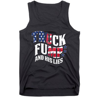 Truck Fump Funny Patriotic Trump Tank Top