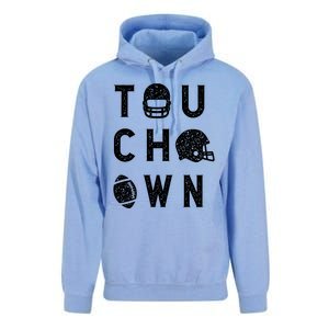 Touchdown Funny Football Mom Cheer Football Player Unisex Surf Hoodie