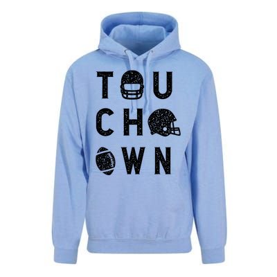 Touchdown Funny Football Mom Cheer Football Player Unisex Surf Hoodie