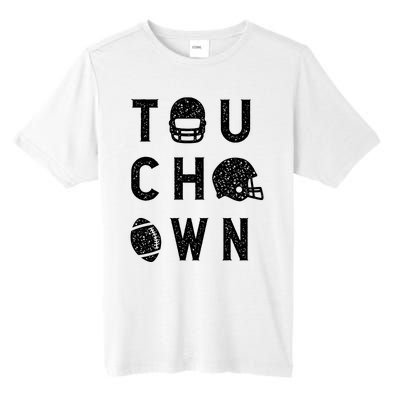 Touchdown Funny Football Mom Cheer Football Player Tall Fusion ChromaSoft Performance T-Shirt