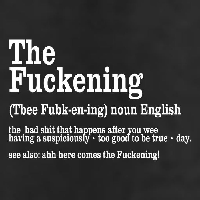 The Fuckening Funny Definition Meaning Offensive Joke Adult Drive Performance Visor