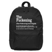 The Fuckening Funny Definition Meaning Offensive Joke 16 in Basic Backpack