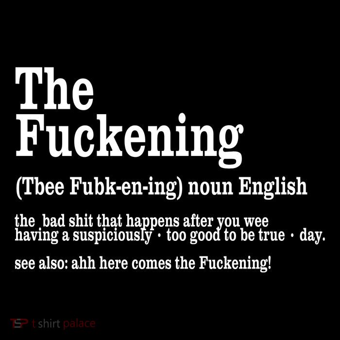 The Fuckening Funny Definition Meaning Offensive Joke 16 in Basic Backpack