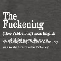 The Fuckening Funny Definition Meaning Offensive Joke Vector Backpack