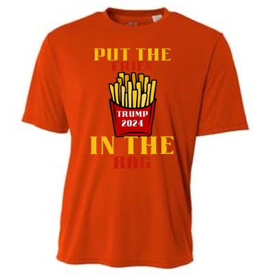 Trump Fast Food Put The Fries In The Bag 2024 Cooling Performance Crew T-Shirt