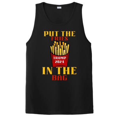 Trump Fast Food Put The Fries In The Bag 2024 PosiCharge Competitor Tank