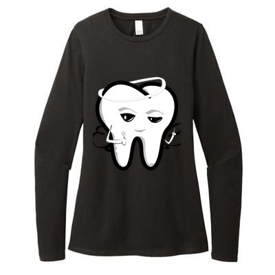 Tooth Fairy Funny Gift Womens CVC Long Sleeve Shirt