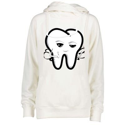 Tooth Fairy Funny Gift Womens Funnel Neck Pullover Hood