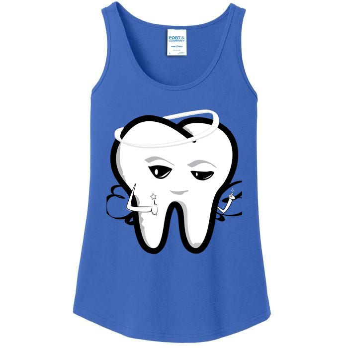 Tooth Fairy Funny Gift Ladies Essential Tank