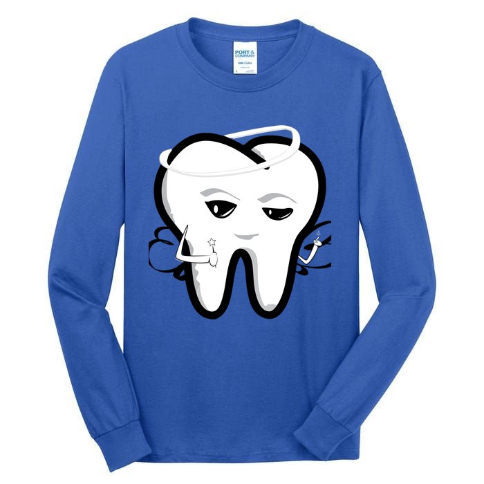 Tooth Fairy Funny Gift Tall Long Sleeve T-Shirt