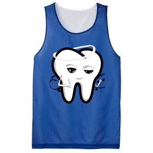 Tooth Fairy Funny Gift Mesh Reversible Basketball Jersey Tank