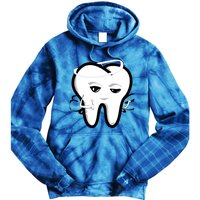 Tooth Fairy Funny Gift Tie Dye Hoodie