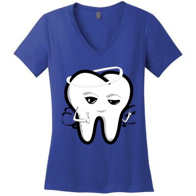 Tooth Fairy Funny Gift Women's V-Neck T-Shirt