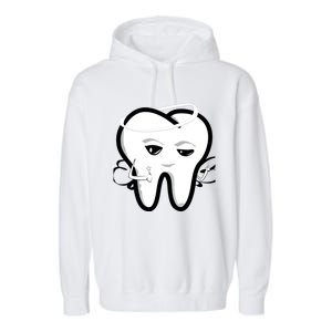 Tooth Fairy Funny Gift Garment-Dyed Fleece Hoodie