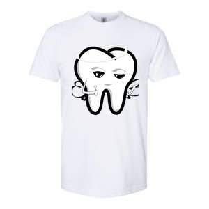 Tooth Fairy Funny Gift Softstyle CVC T-Shirt