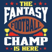 The Fantasy Football Champ Is Here Champion Draft League Premium 16 in Basic Backpack
