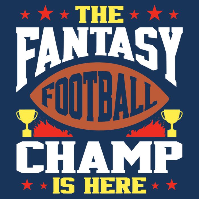The Fantasy Football Champ Is Here Champion Draft League Premium 16 in Basic Backpack