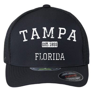 Tampa Florida FL Vintage Flexfit Unipanel Trucker Cap