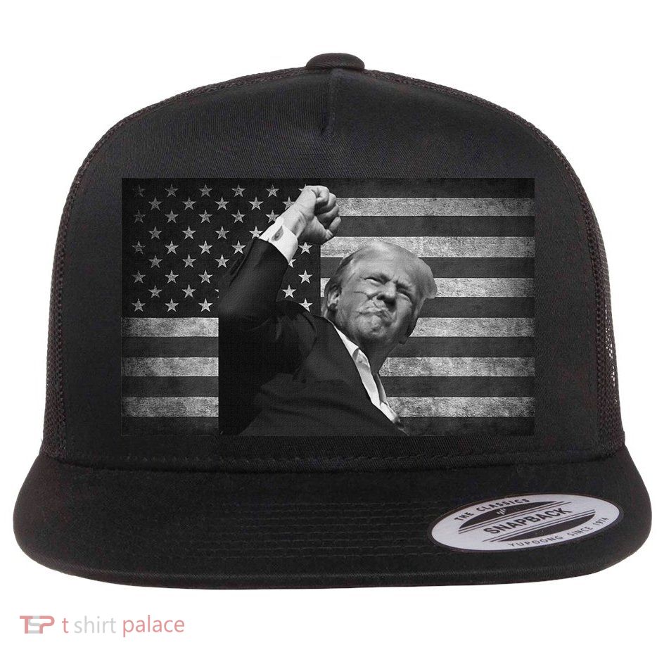 Trump Fight For Freedom 2024 Patriot Flatbill Hat