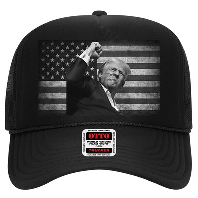 Trump Fight For Freedom 2024 Patriot Trucker Hat