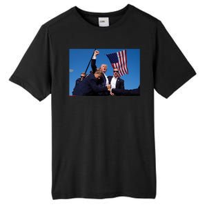 Trump Fight Fight Fight 2024 Save America Tall Fusion ChromaSoft Performance T-Shirt