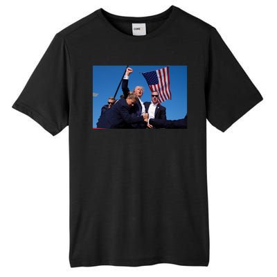 Trump Fight Fight Fight 2024 Save America Tall Fusion ChromaSoft Performance T-Shirt