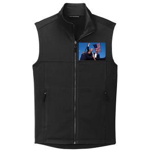 Trump Fight Fight Fight 2024 Save America Collective Smooth Fleece Vest