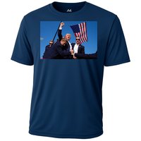 Trump Fight Fight Fight 2024 Save America Cooling Performance Crew T-Shirt