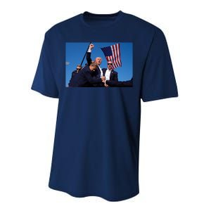 Trump Fight Fight Fight 2024 Save America Performance Sprint T-Shirt