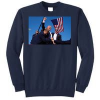 Trump Fight Fight Fight 2024 Save America Tall Sweatshirt