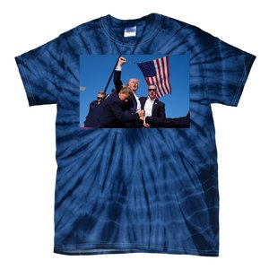 Trump Fight Fight Fight 2024 Save America Tie-Dye T-Shirt