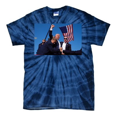 Trump Fight Fight Fight 2024 Save America Tie-Dye T-Shirt