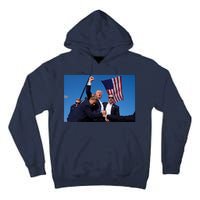 Trump Fight Fight Fight 2024 Save America Tall Hoodie