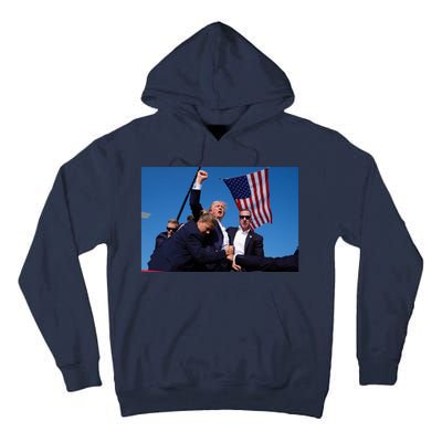 Trump Fight Fight Fight 2024 Save America Tall Hoodie