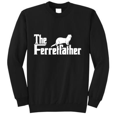 The Ferretfather Ferret Zoo Animal Lover Sweatshirt