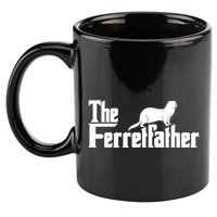 The Ferretfather Ferret Zoo Animal Lover 11oz C Handle Ceramic Mug