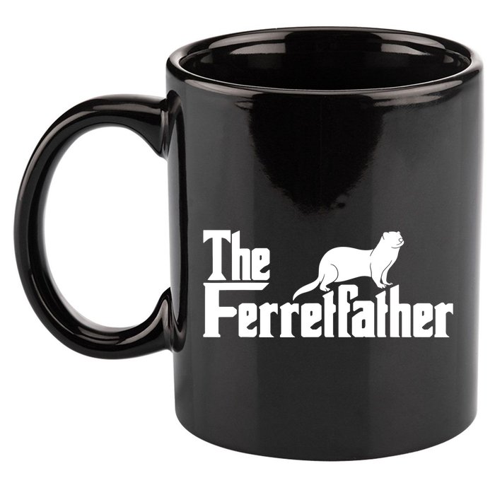 The Ferretfather Ferret Zoo Animal Lover 11oz C Handle Ceramic Mug