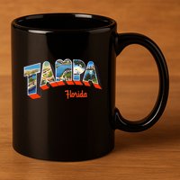 Tampa Florida Fl 11oz C Handle Ceramic Mug