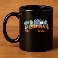 Tampa Florida Fl 11oz C Handle Ceramic Mug