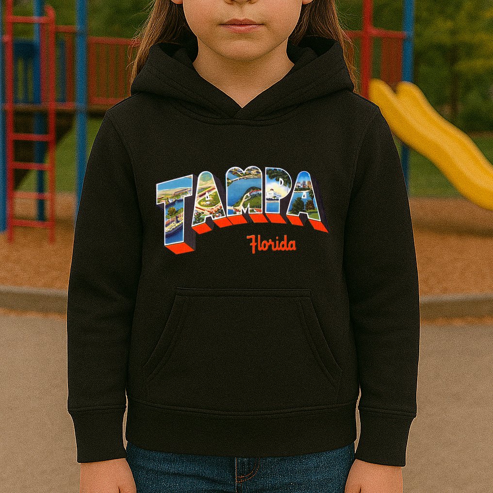 Tampa Florida Fl Kids Hoodie